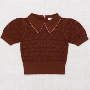 Misha & Puff Joanne Blouse in Cocoa Bean